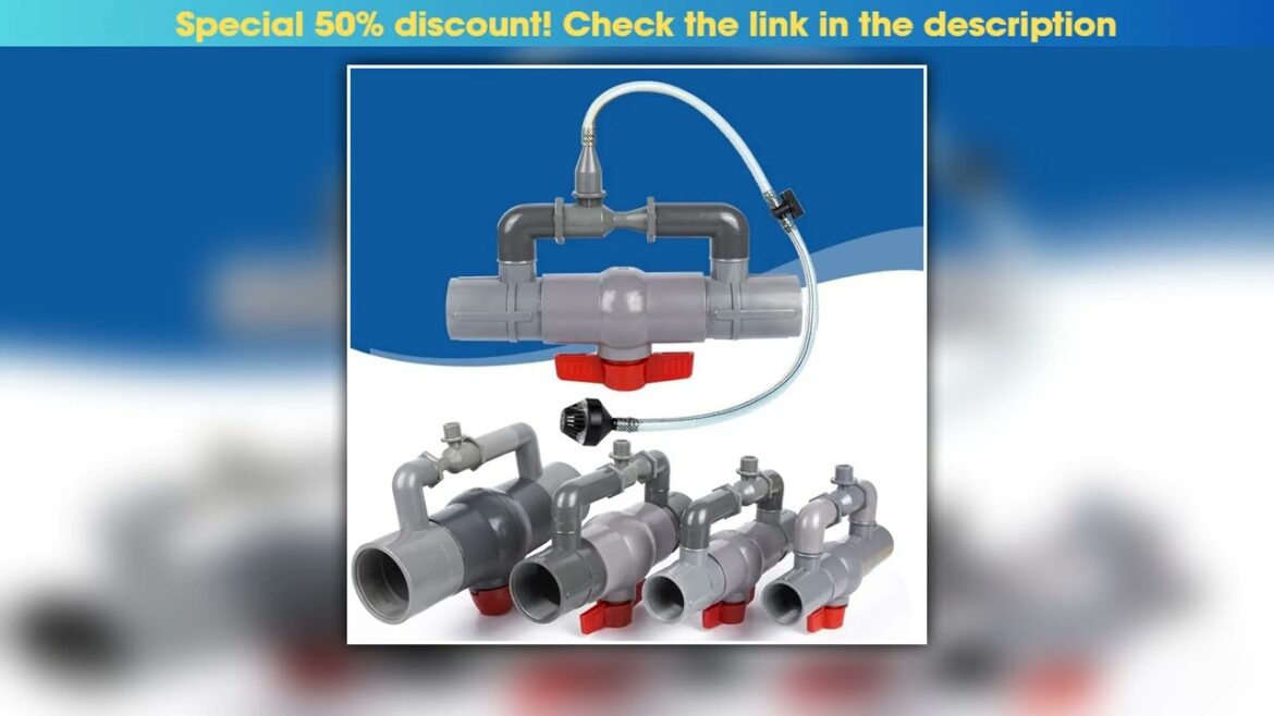 12 inch Equal Female BSP Irrigation Venturi Fertilizer Injectors Kit Agriculture Garden Supplies