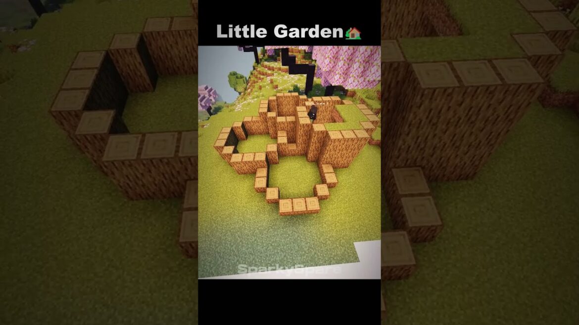 Minecraft Little Garden🏡 #minecraft #gaming #games #build