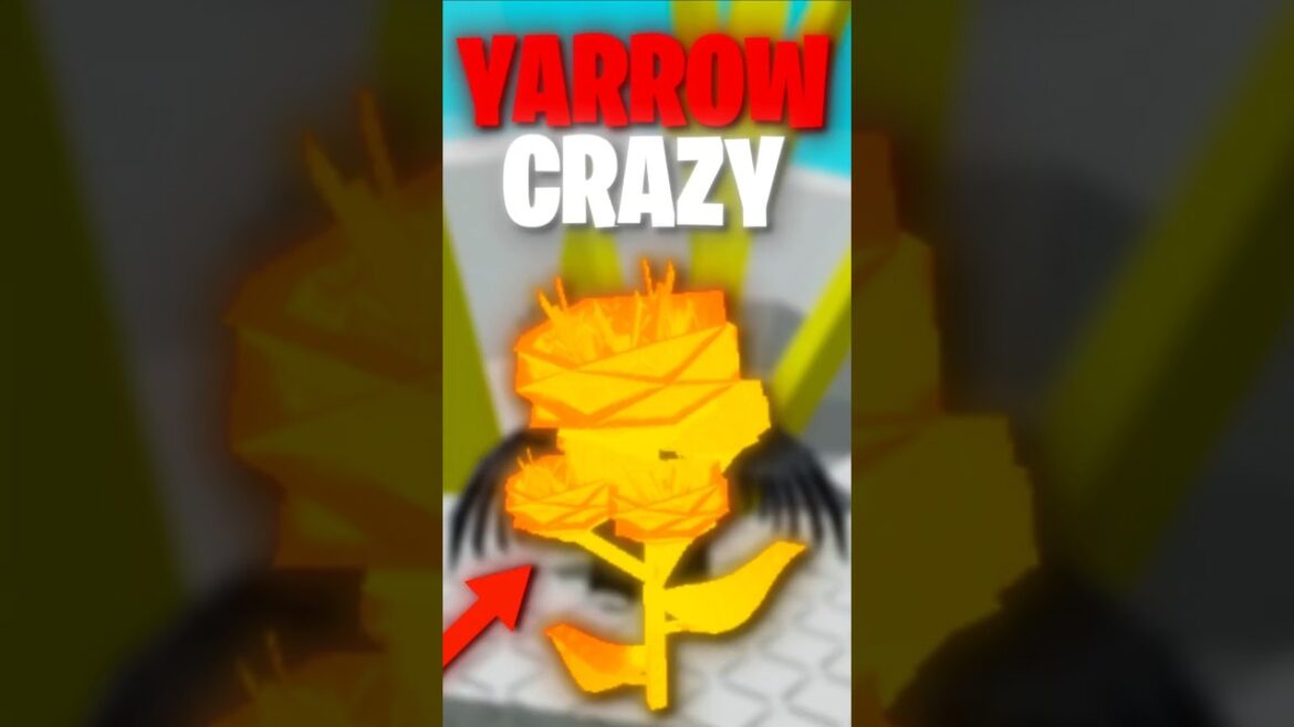 YARROW IS CRAZY IN GROW A GARDEN!  #growagarden #roblox