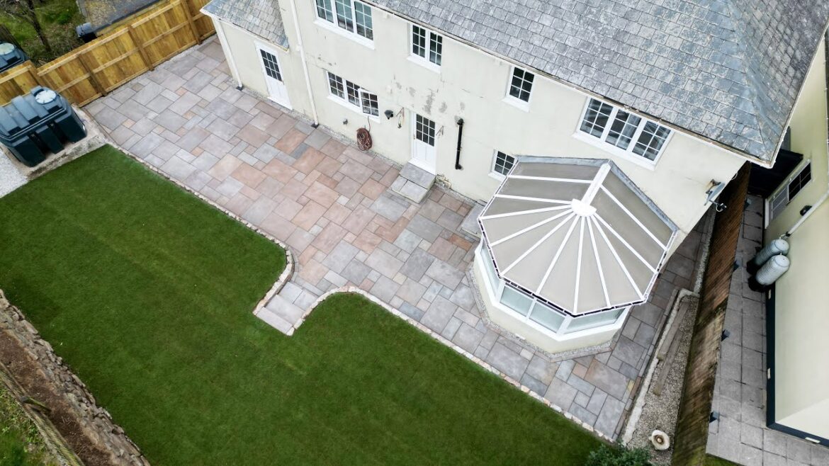 Full Garden Transformation in 75 Seconds | New Fencing, Patio & Turf Full Garden Transformation in 75 Seconds | New Fencing, Patio & Turf