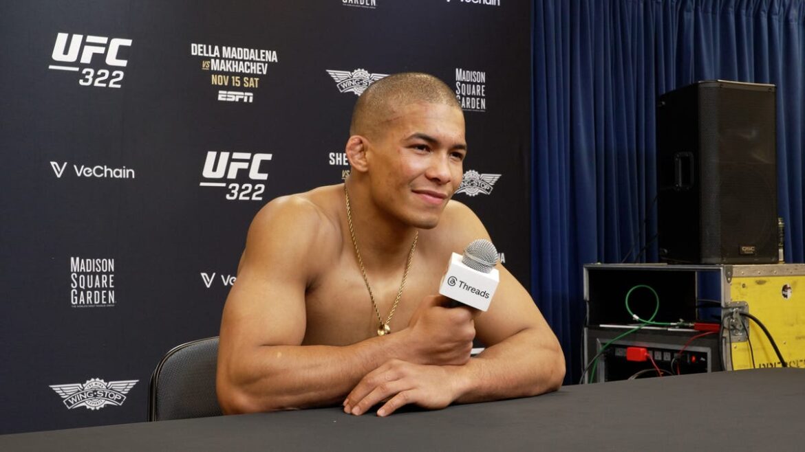 Matheus Camilo proud first UFC win came at Madison Square Garden