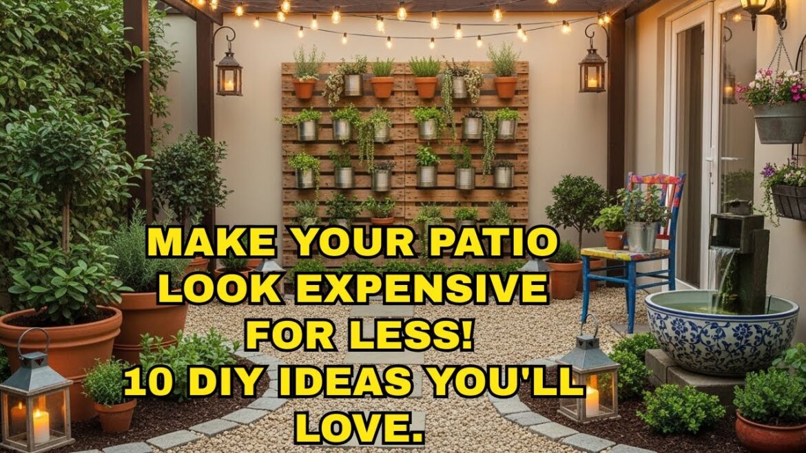 10 SMALL PATIO GARDEN IDEAS That Look EXPENSIVE but Are SO EASY to DIY! 🌿✨ You Won’t Believe #7 10 SMALL PATIO GARDEN IDEAS That Look EXPENSIVE but Are SO EASY to DIY! 🌿✨ You Won't Believe #7