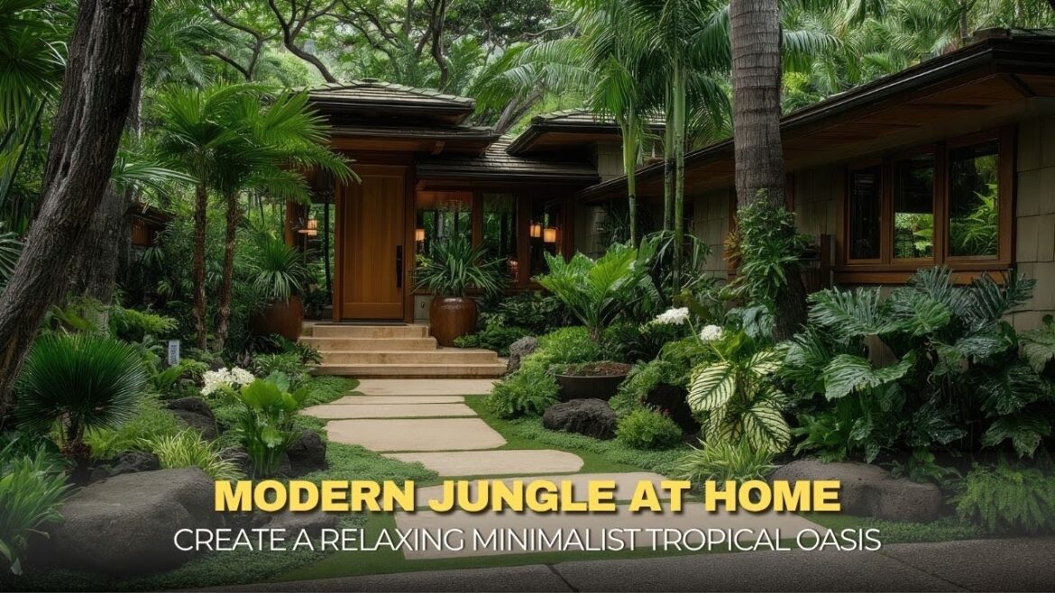 Relaxing Small Garden Design Tropical Minimalist Backyard Trends 2026 Relaxing Small Garden Design Tropical Minimalist Backyard Trends 2026