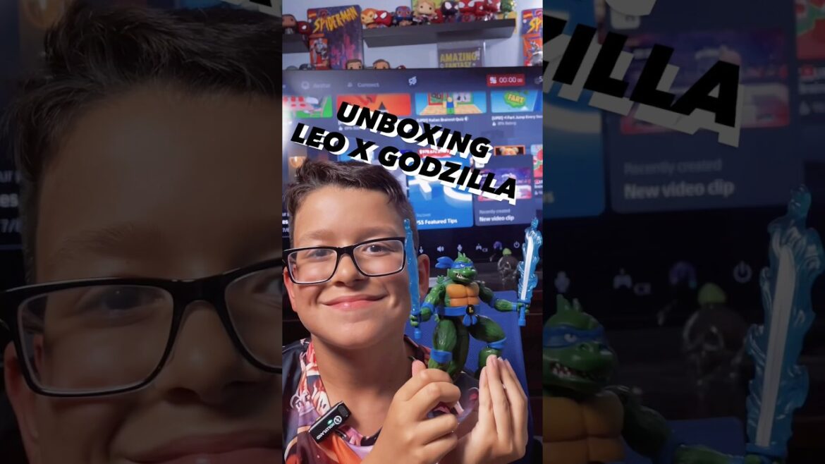 TMNT x Godzilla Crossover Figure Unboxed!