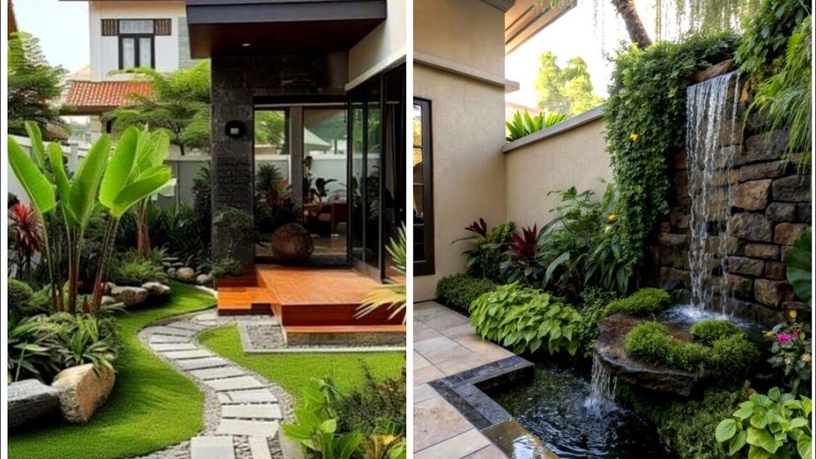 Transforming Outdoor Oasis:The Art of Beautiful Landscaping your Backyard/ Gardening ideas for home