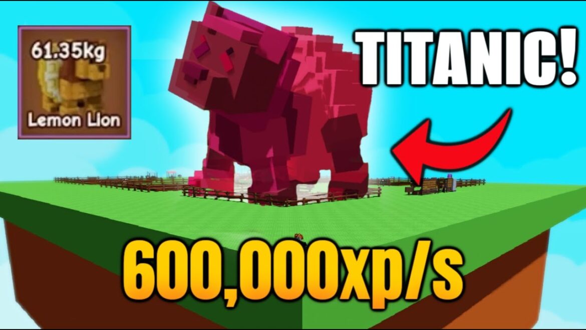 TRADING this PET AGE GLITCH! Huge Lemon Lion in Grow a Garden ROBLOX TRADING this PET AGE GLITCH! Huge Lemon Lion in Grow a Garden ROBLOX