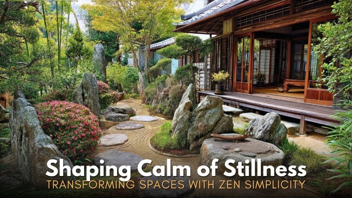 Shaping Calm The Architecture of Japanese Rock Garden Serenity