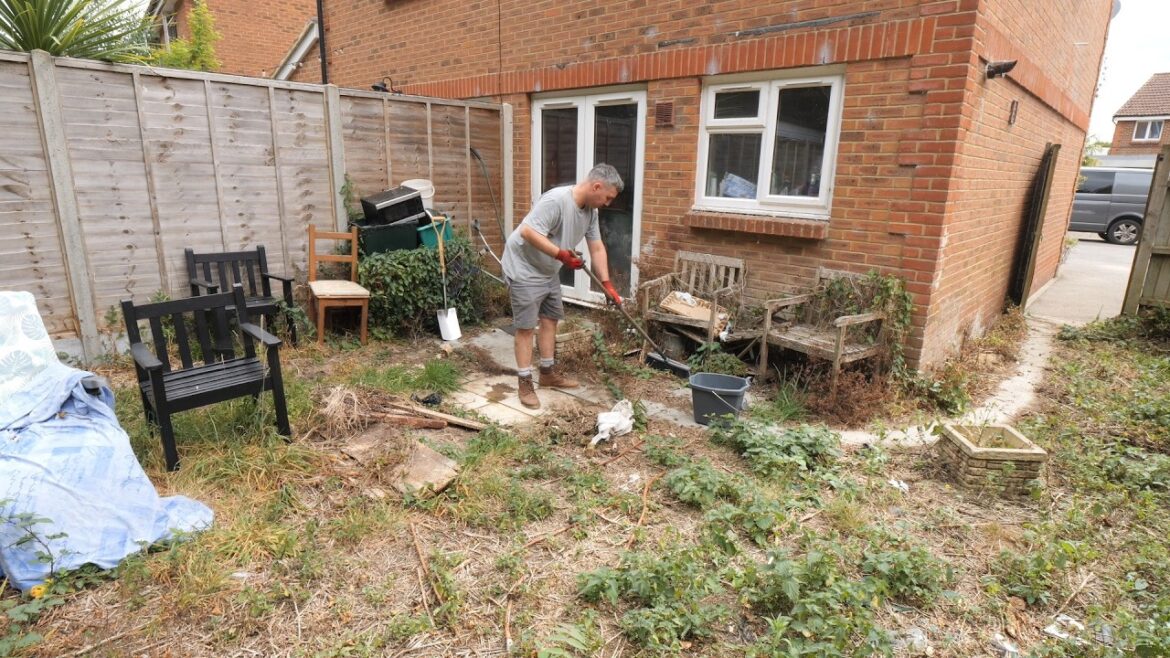 Turning Andy’s Garden Into a Safe Space for Him and His Dog (surprise gift and reaction at the end) Turning Andy’s Garden Into a Safe Space for Him and His Dog (surprise gift and reaction at the end)