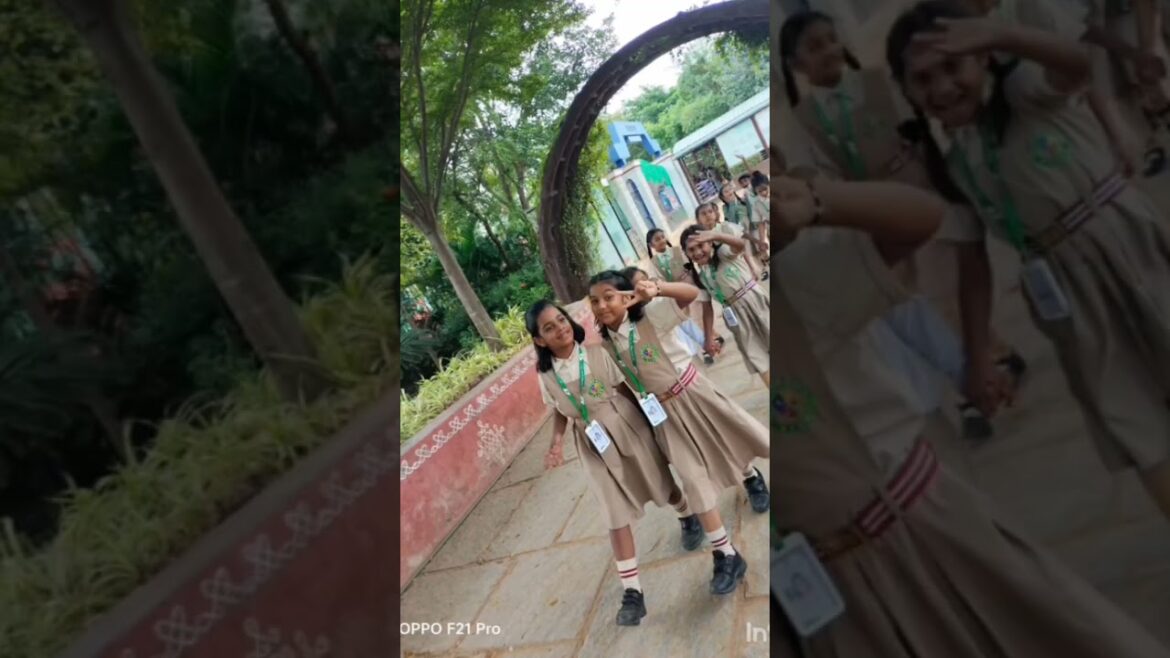 Education tour visit of botanical garden hyderabad #shortsfeed #education #nature #school #fun