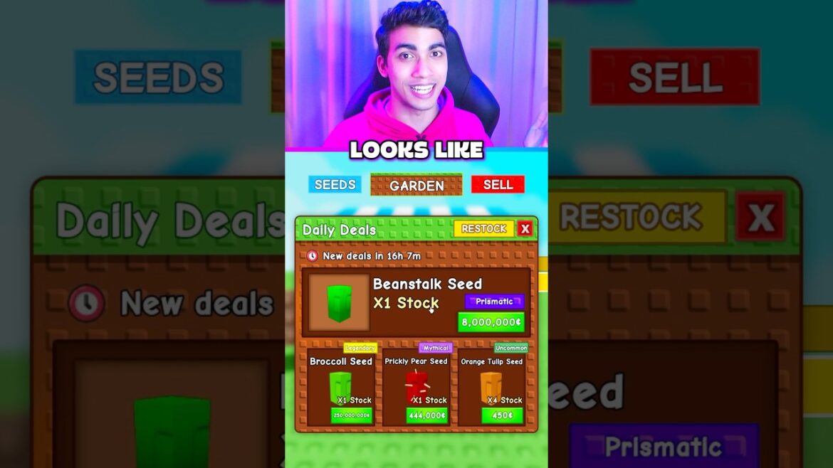 GROW A GARDEN SECRET SEED SHOP UPDATE 😱