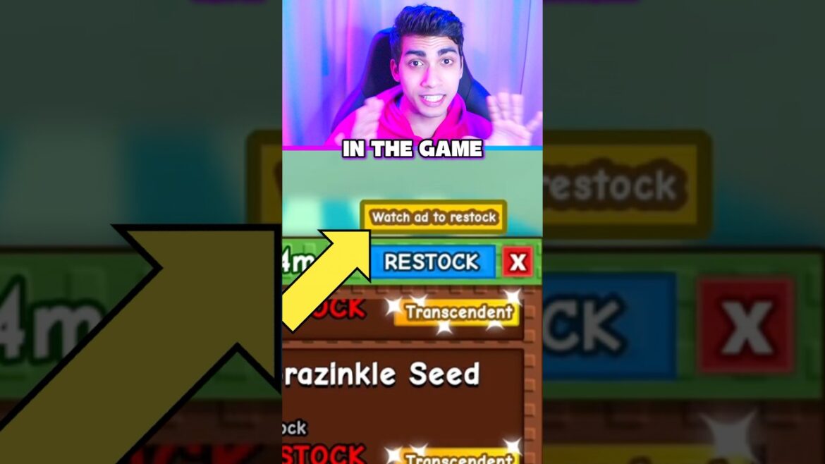 GROW A GARDEN NEW SHOP FEATURE 😱