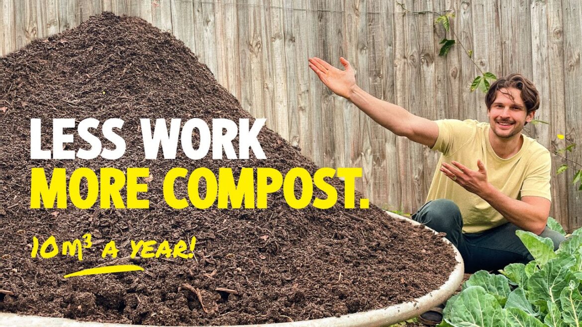 How I Make HEAPS of Compost in My Backyard (Feat. Chickens) How I Make HEAPS of Compost in My Backyard (Feat. Chickens)