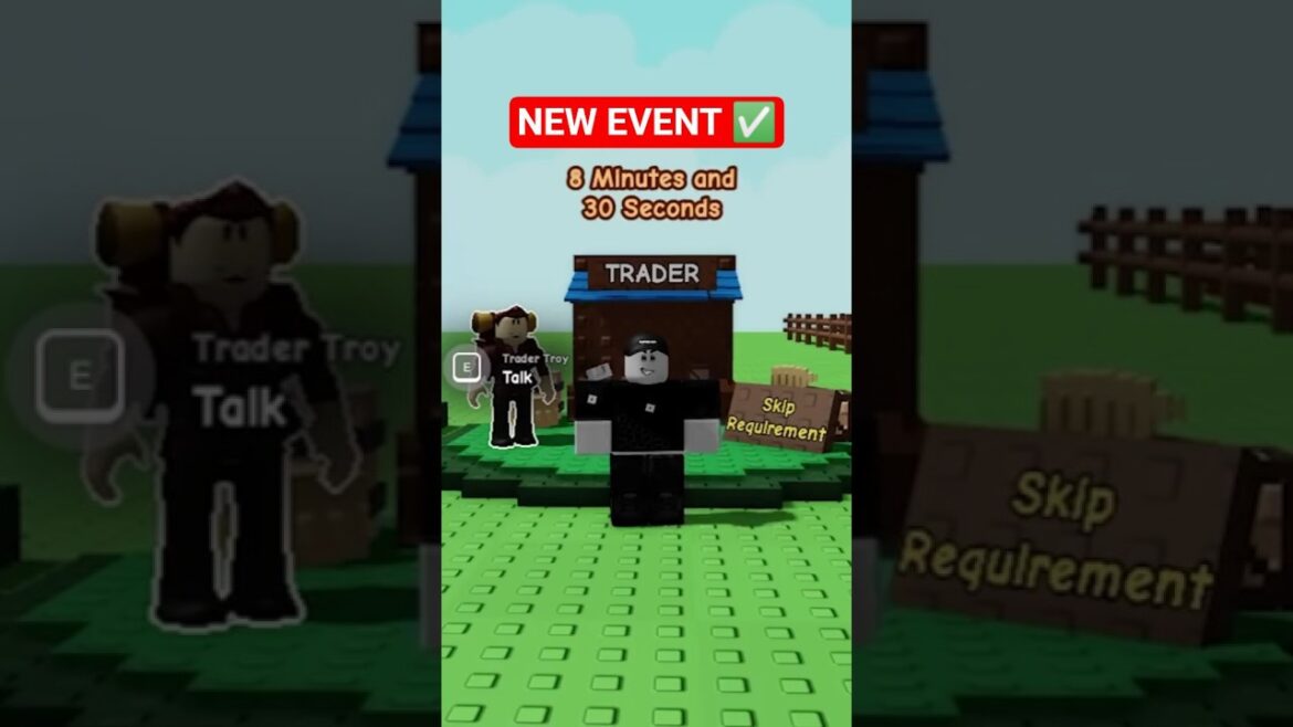 New Trader Event in Grow a Garden