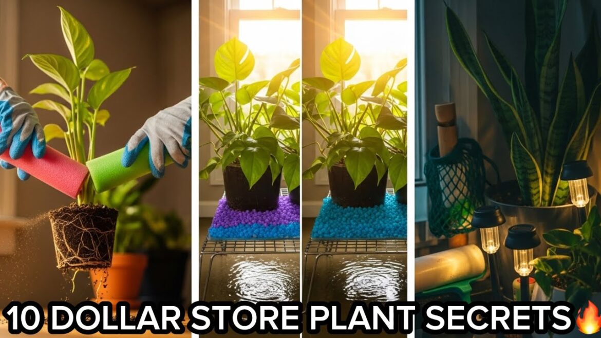 10 Indoor Gardening Secrets From The Dollar Store That Actually Work