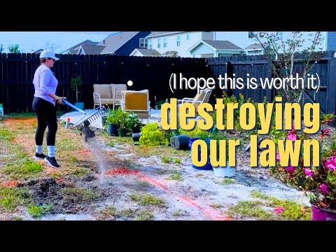 Sod removal sucks. | The Beach House Sod removal sucks. | The Beach House