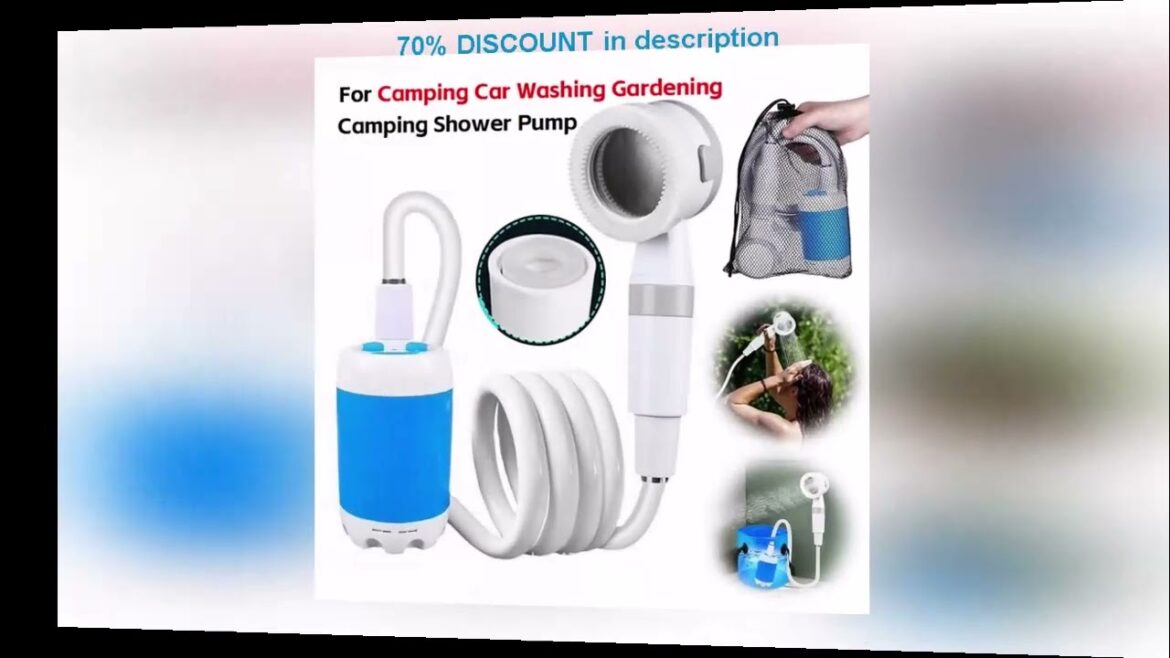 A must-have product! Portable rechargeable handheld shower, pet cleaning supplies, suitable for ga