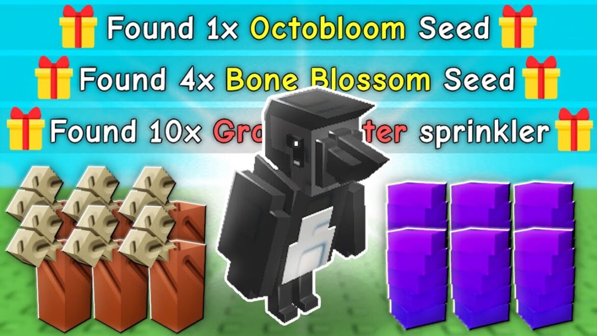 Can NEW MAGPIE Pet Give OCTOBLOOM SEEDS & BONE BLOSSOM?! (Grow a Garden) Can NEW MAGPIE Pet Give OCTOBLOOM SEEDS & BONE BLOSSOM?! (Grow a Garden)