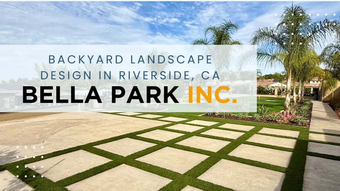 Backyard Landscape Design in Riverside, CA | Huge Putting Course, Waterfall, Palm Trees, and More!
