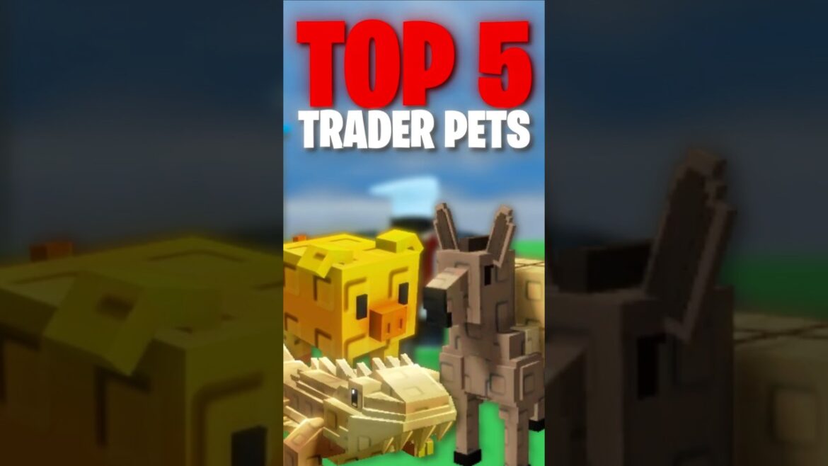 TOP 5 BEST TRADER PETS In Grow a Garden! #growagarden #roblox