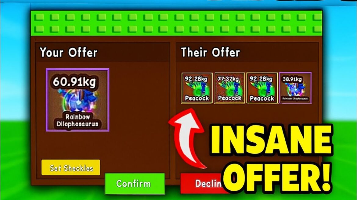 You Won’t Believe This CRAZY Trade I Made in Grow a Garden! 😱💰