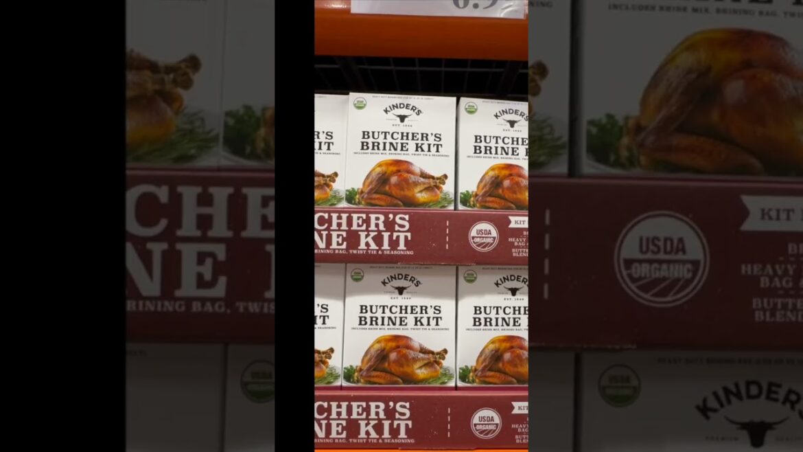 Costco's Secret to a Perfect Holiday Turkey! (Brine Kit)