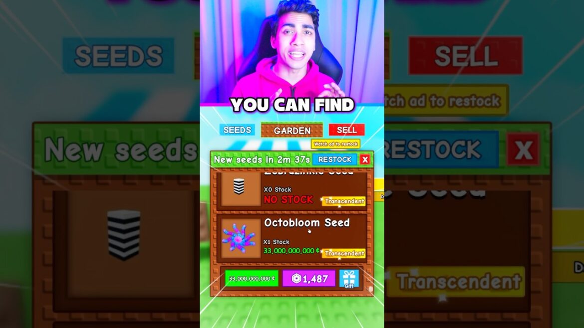 GROW A GARDEN NEW SEED SHOP 😍