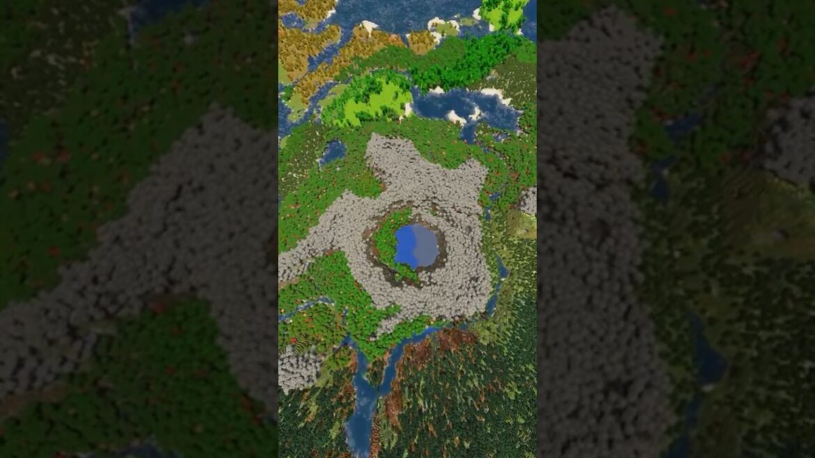 Minecraft Pale Garden Circle Lake Seed!