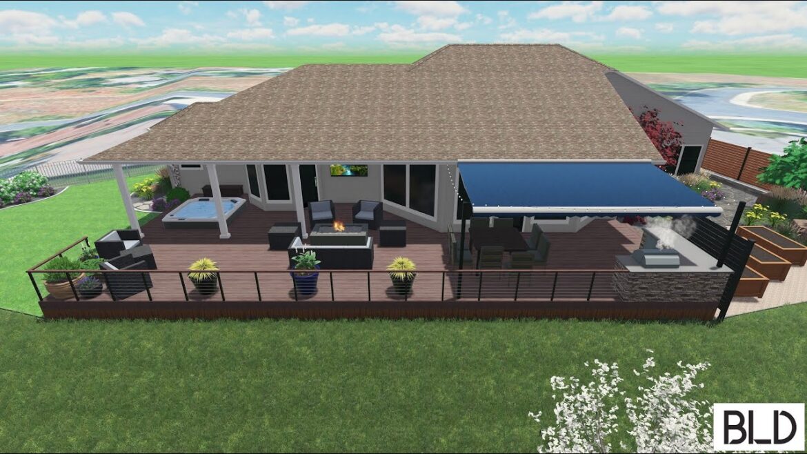 Boise Foothills Backyard Landscape Design (SOUZ25) [Final Design]