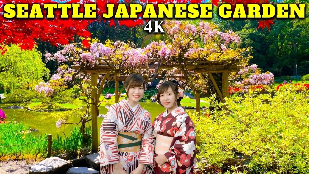 SEATTLE JAPANESE GARDEN | Hidden Gem in Washington Park Arboretum 4K Tour 2025