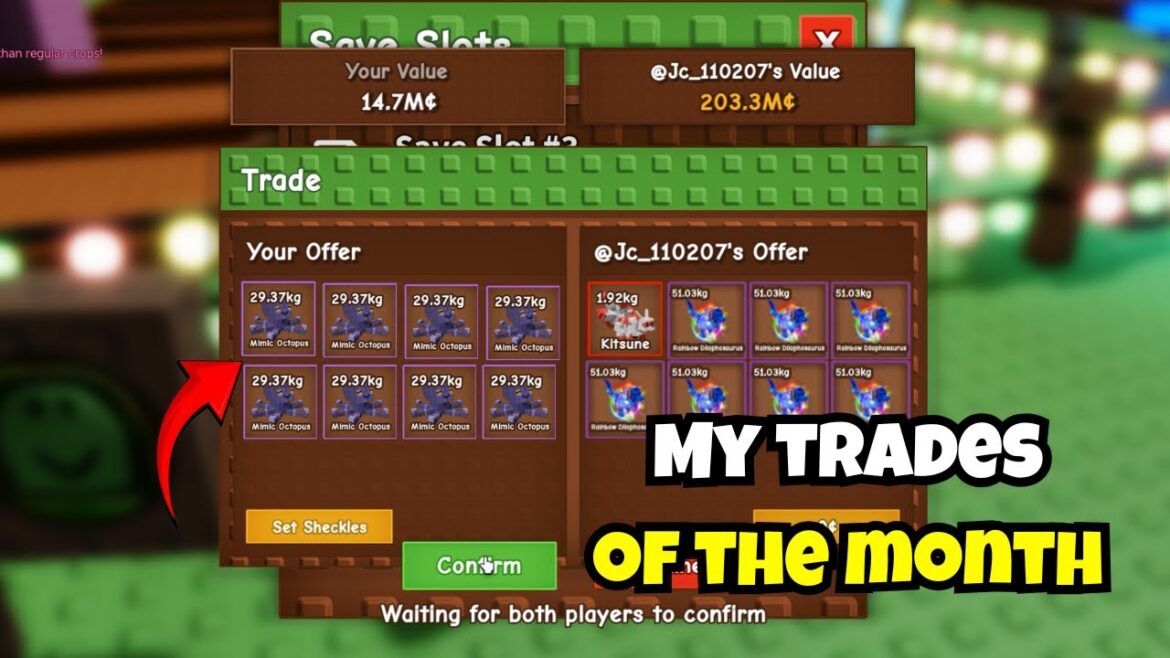 I Traded MANY HUGE MIMICS In Grow A Garden 😱🔥