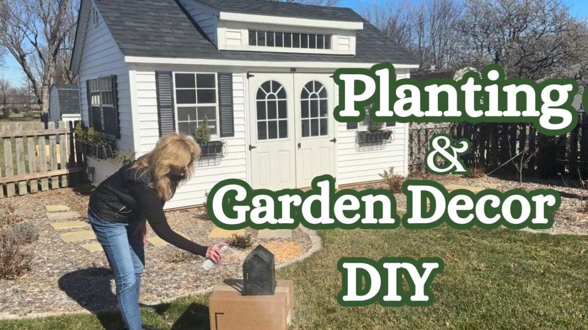 Thrifted DIY Cottage Garden Decor!