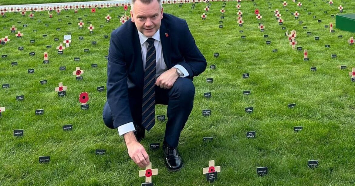 Torfaen MP lays cross in Parliament’s Garden of Remembrance Torfaen MP lays cross in Parliament's Garden of Remembrance