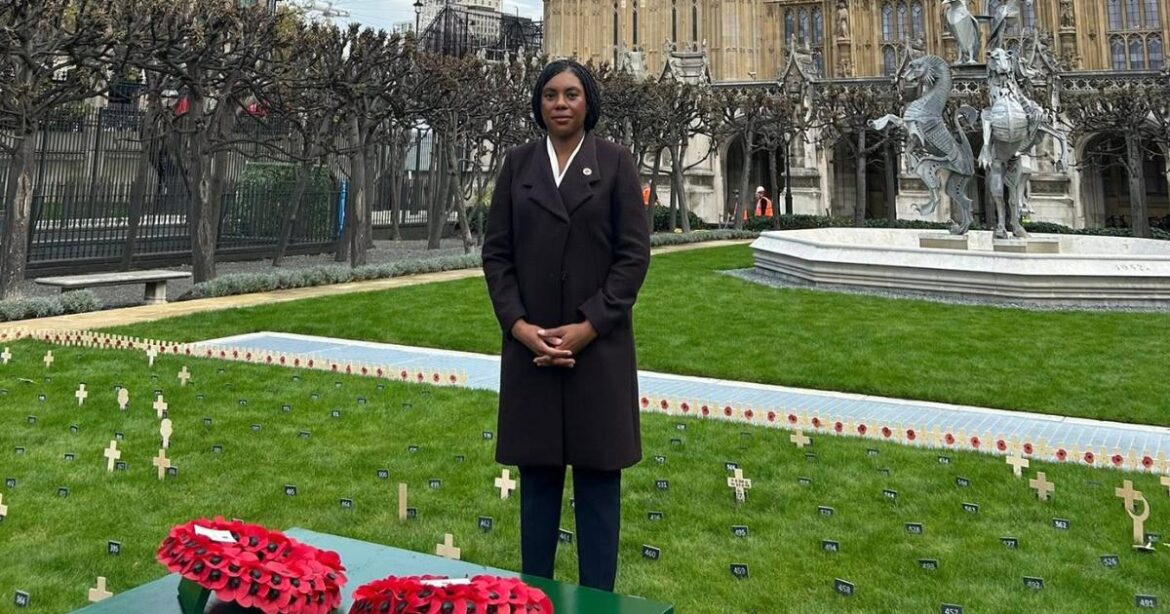 Kemi Badenoch MP pays tribute at Garden of Remembrance