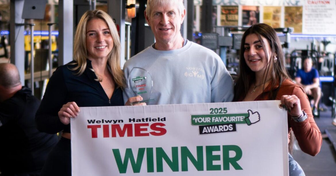 Welwyn Garden City's Norton Gym voted Your Favourite Gym