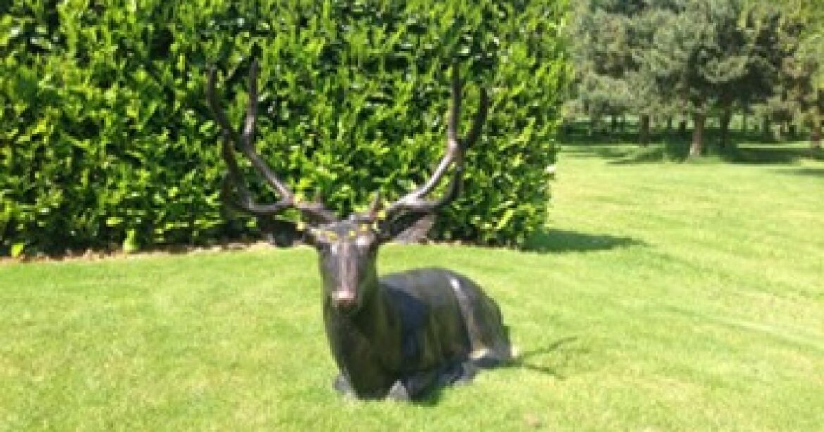 Bronze stag statue 'memorial' stolen from Ashton-under-Hill