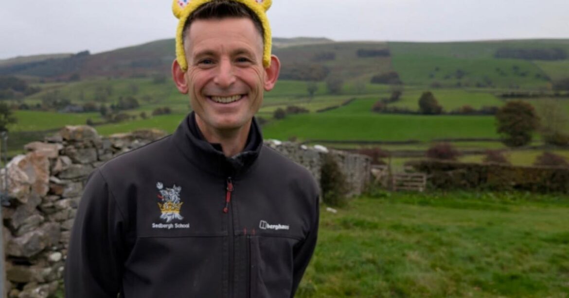 School gardener completes epic 24 hour Children in Need challenge