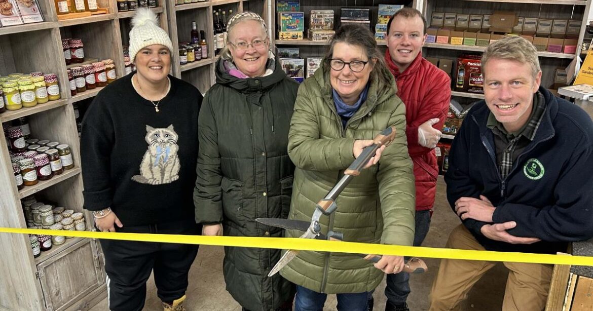 Dorset garden centre opens department for edible gifts