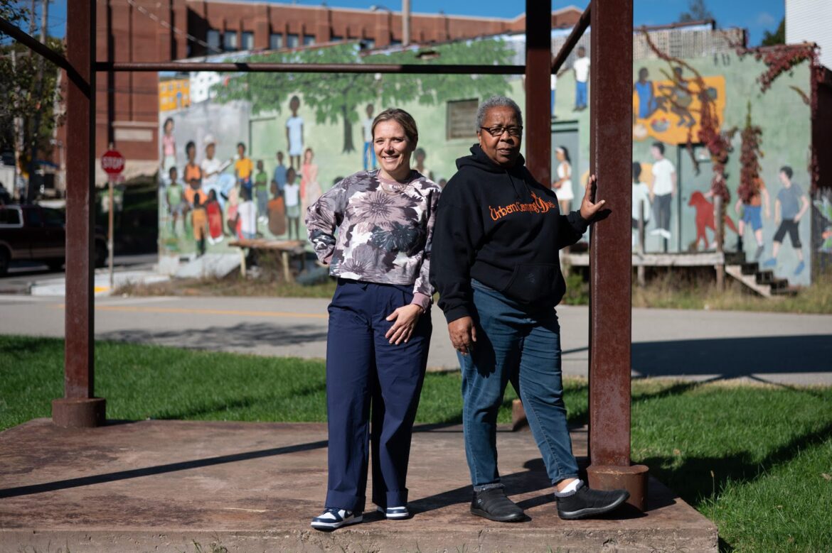 An intergenerational friendship blooms in a North Side garden