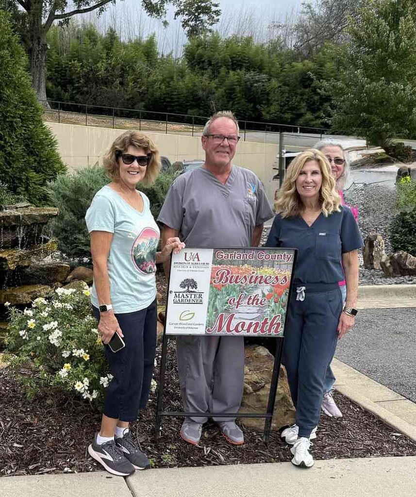 Garland County Master Gardeners pick November Business Yard of the Month