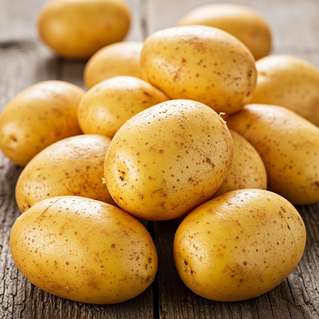 Yukon Gold Seed Potatoes for Planting &ndash; 2 Lb Pack of Easy-To-Grow, High-Yield, Disease-Resistant Garden Potatoes &ndash; Perfect for Baking, Roasting, Mashing &amp; Home Gardening