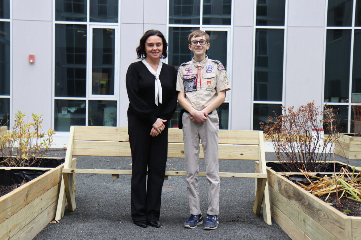 Gardens and gathering: Roberts’ Eagle Scout service project Gardens and gathering: Roberts' Eagle Scout service project