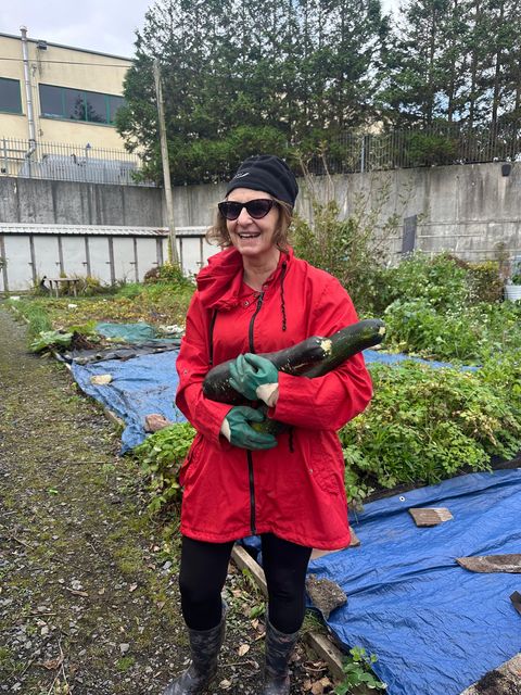 “The growing is the common connection. And then outside of that, it's the bit of company and the bit of fun.”