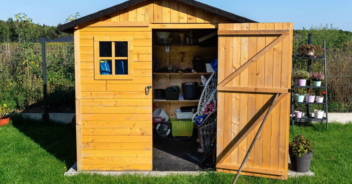 Homes with sheds told ‘use £5 solution’ as soon as possible Homes with sheds told 'use £5 solution' as soon as possible