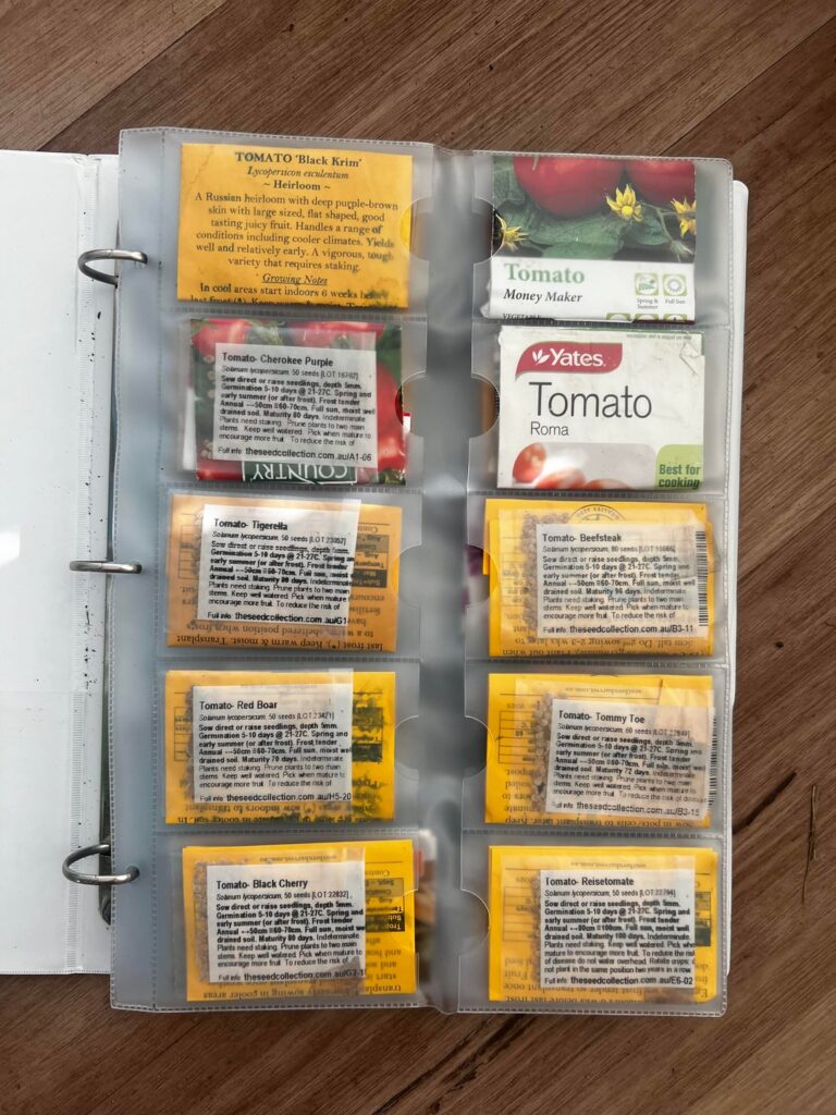 ⭐️ My Seed Organiser ⭐️