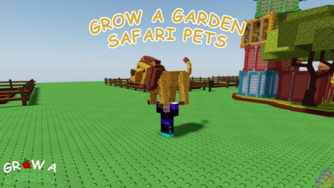 All New Pets in Grow a Garden Safari Harvest Update