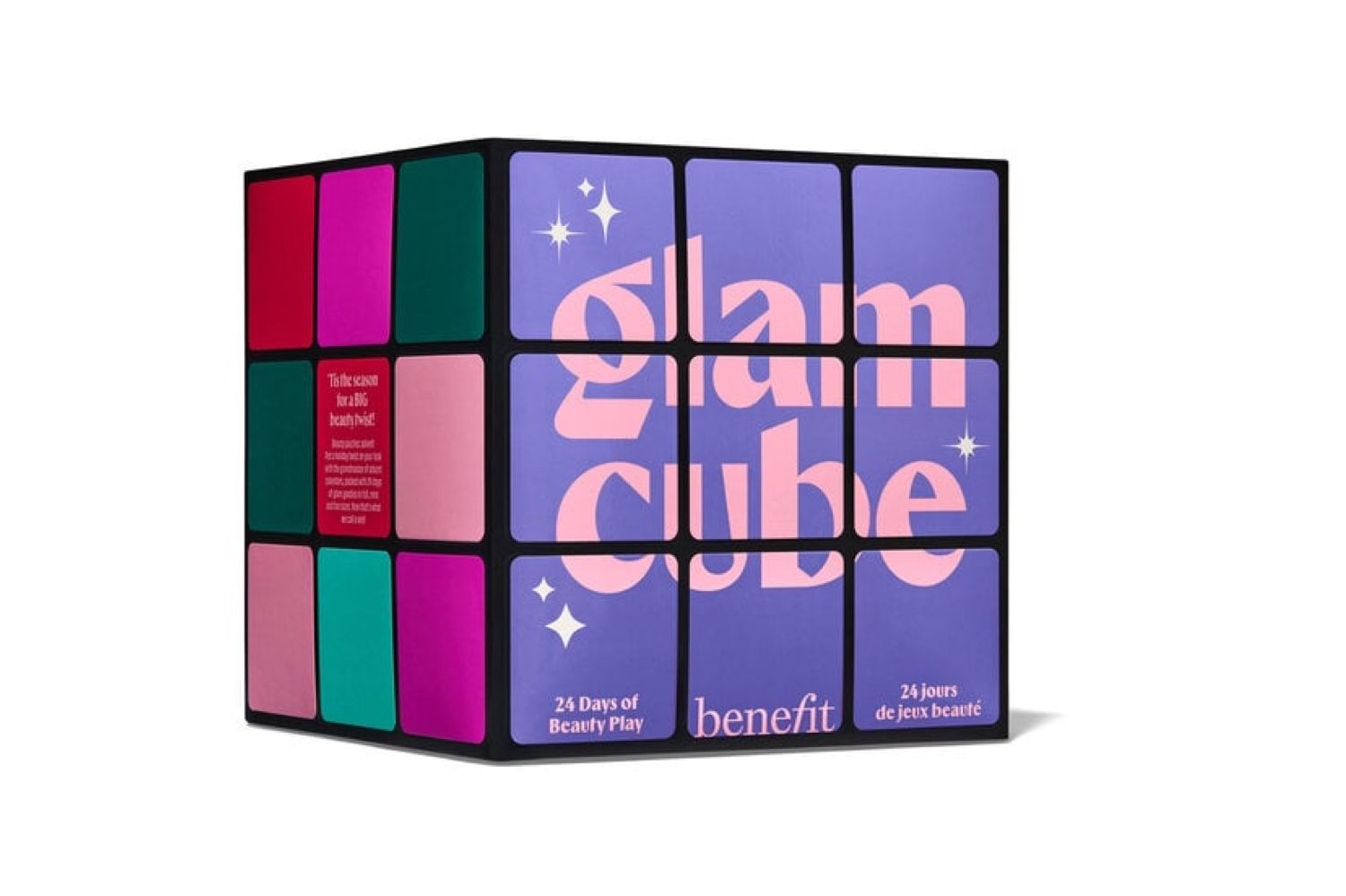 Benefit Cosmetics Glam Cube 24-Day Makeup Advent Calendar Gift Set