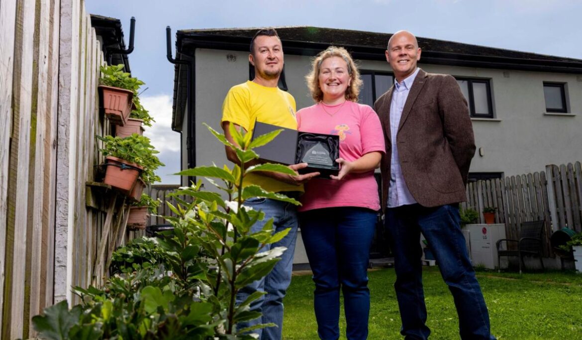 Laois family wins national gardening prize from Co-operative Housing Ireland Laois family wins national gardening prize from Co-operative Housing Ireland