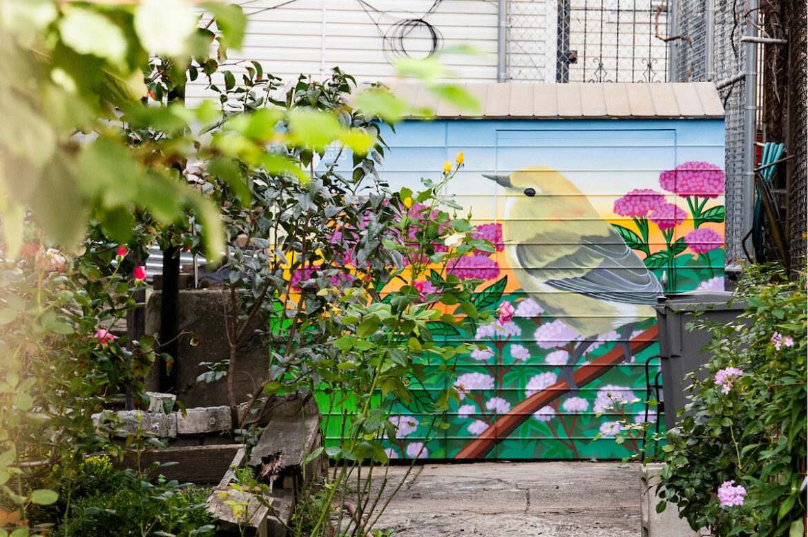 City Life Org - NYC Parks and Audubon Mural Project Celebrate New Murals at Community Gardens