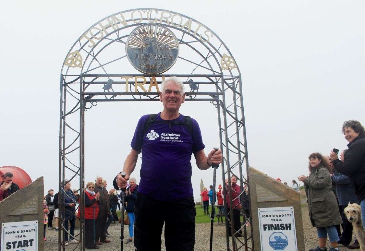 Wick gardening club members hear about Frank’s coastal trek fundraiser