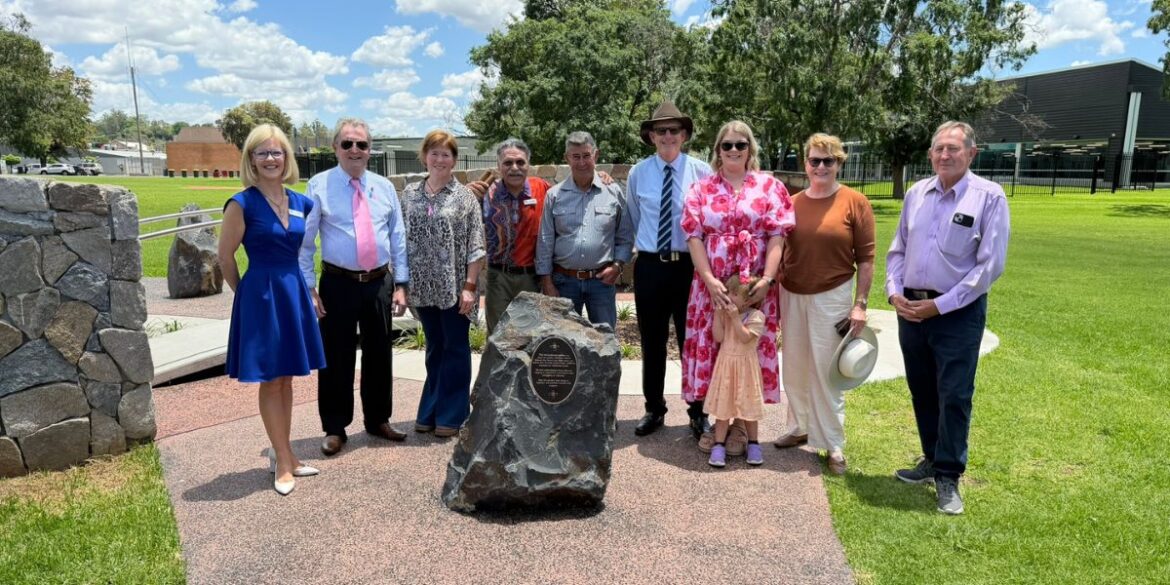 Inverell opens Reflection Garden in Victoria Park